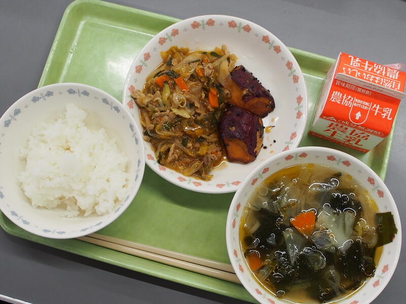 本日の給食（12/21）