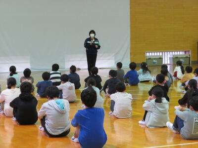 田村警察署員の方のお話