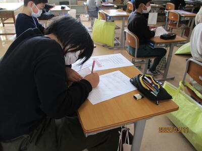 ５年生の道徳の様子
